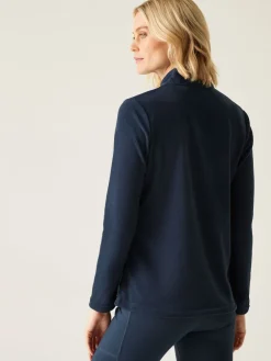 Regatta Navy Sweethart Zip Neck Fleece