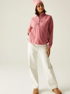 Regatta Womens Frankie Half Zip Fleece Pink Online