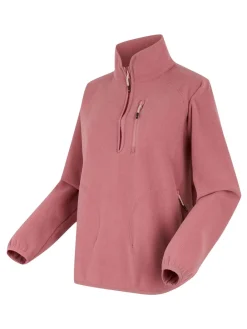 Regatta Womens Frankie Half Zip Fleece Pink Online