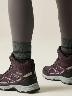 Regatta Womens Vendeavour Walking Boots Purple Sale