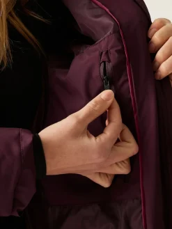 Regatta Red Eloria Heavyweight Water Repellent Stretch Coat New