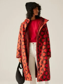 Regatta Hydra Fort Waterproof Orla Changing Robe Red Clearance