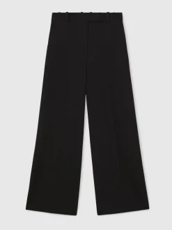Reiss Gabi Wide-Leg Suit Trousers Black Best