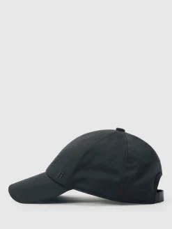 Reiss Nicole Logo-Embroidered Baseball Cap Black Discount