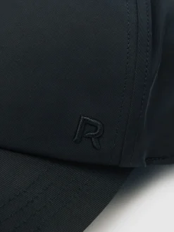 Reiss Nicole Logo-Embroidered Baseball Cap Black Discount