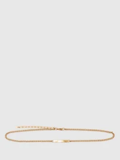 Reiss Gold Georgia Chain-Link Belt Clearance
