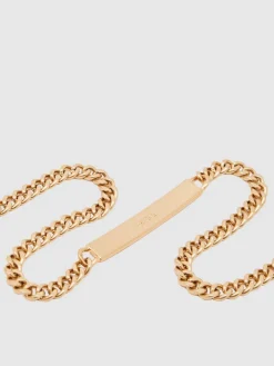 Reiss Gold Georgia Chain-Link Belt Clearance