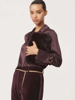 Reiss Gold Isabella Twist Chain Belt Sale