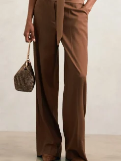 Reiss Leah Crystal Bracelet Pouch Bag Gold Hot