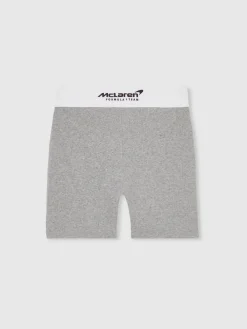 Reiss Grey Melange Sophia McLaren F1 Team Ribbed Boxer Shorts Discount