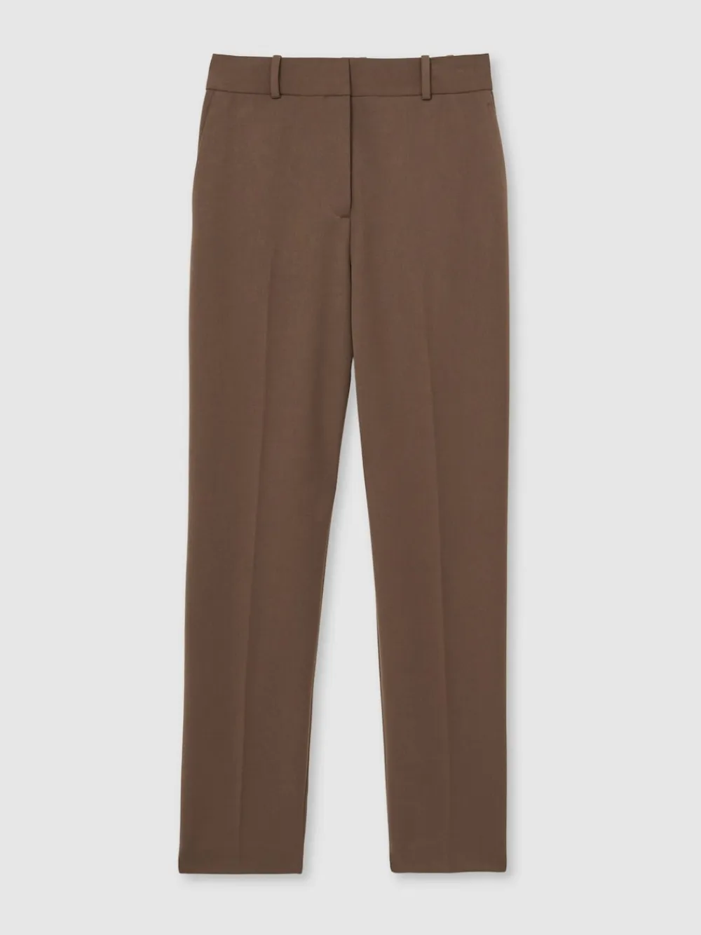 Reiss Gabi Slim-Fit Suit Trousers Mink Neutral Discount