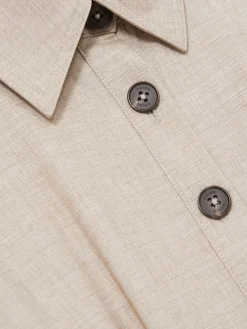 Reiss Neutral Abigail Tailored Wide Leg Jumpsuit Hot