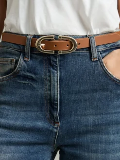 Reiss Bailey Horseshoe Belt Tan Best