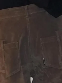 Religion Brown Galaxy Suede Shorts Sale