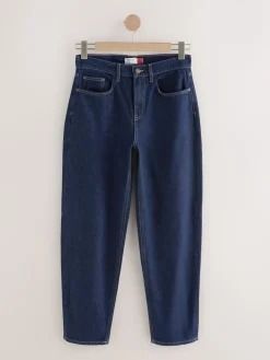 Next Barrel Leg Jeans Rinse Blue Online