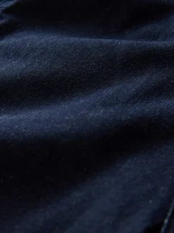 Next Rinse Blue Denim Belted Wide Leg Jumpsuit Sale