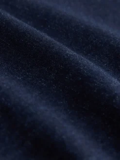 Next Gold Button Front Wide Leg Jeans Rinse Blue