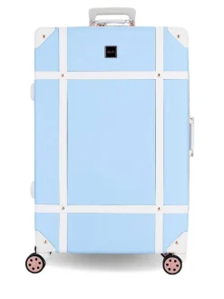 Rock Luggage Large Vintage Suitcase Discount