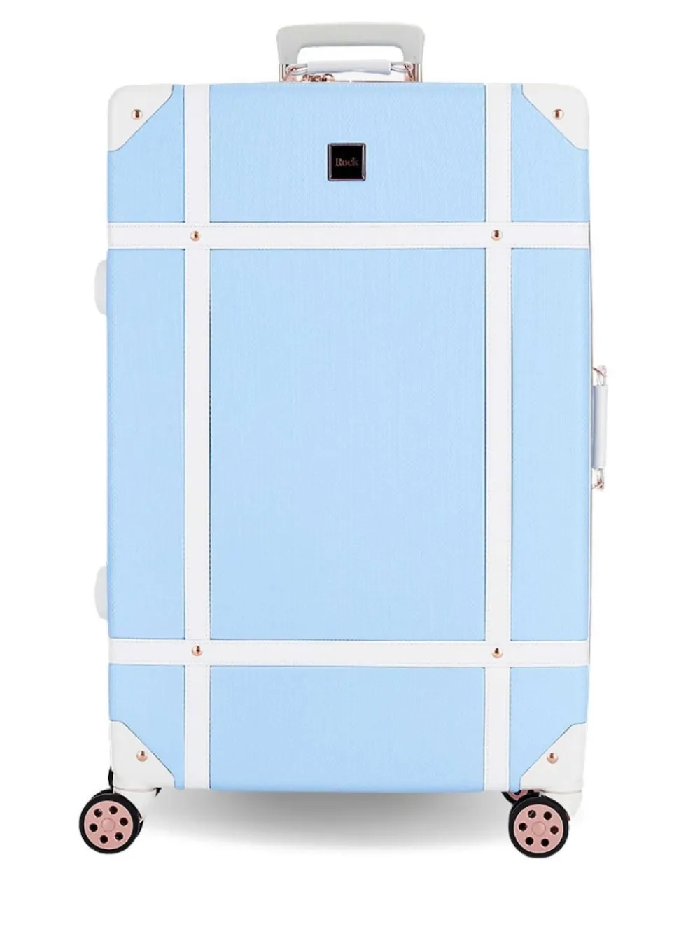 Rock Luggage Large Vintage Suitcase Discount