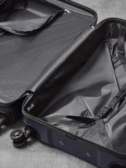 Rock Luggage Lincoln Suitcases 3 Piece Set Navy Sale