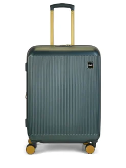 Rock Luggage Medium Aria Suitcase Green Discount