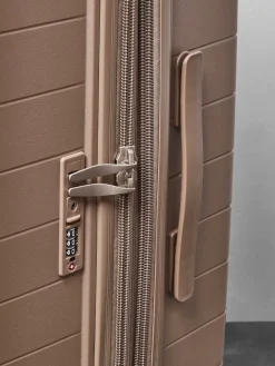 Rock Luggage Medium Palma Suitcase Champagne Sale