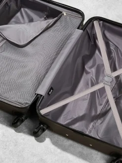 Rock Luggage Medium Seattle Suitcase Black Clearance