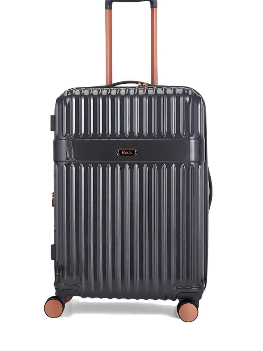 Rock Luggage Medium Selene Suitcase Grey Clearance