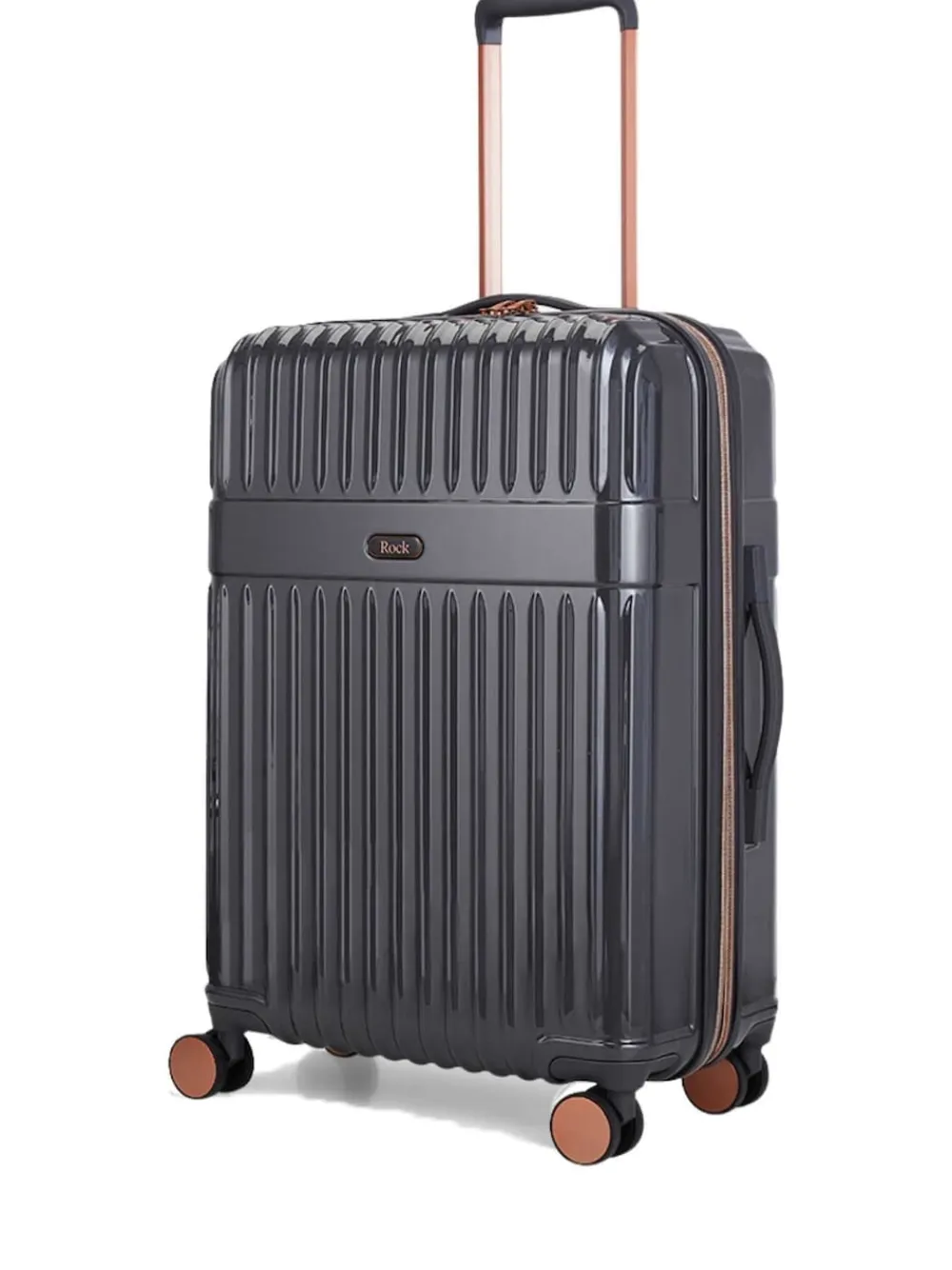 Rock Luggage Medium Selene Suitcase Grey Clearance