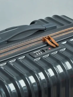 Rock Luggage Medium Selene Suitcase Grey Clearance