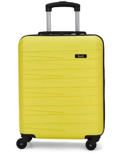 Rock Luggage Seattle Cabin Suitcase Yellow Outlet