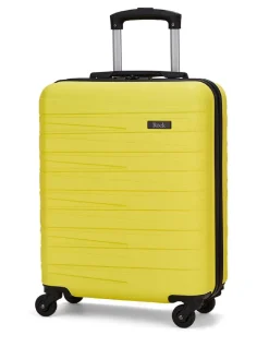 Rock Luggage Seattle Cabin Suitcase Yellow Outlet