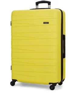 Rock Luggage Seattle Large Suitcase Yellow Best