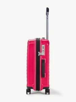 Rock Luggage Sunwave Cabin Suitcase Pink Hot