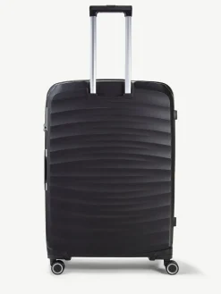 Rock Luggage Sunwave Large Suitcase Black Best