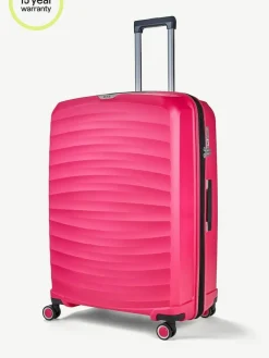 Rock Luggage Sunwave Large Suitcase Pink Outlet