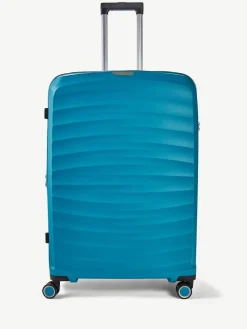 Rock Luggage Sunwave Large Suitcase Blue Best