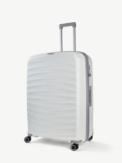 Rock Luggage Sunwave Large Suitcase White Discount