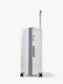 Rock Luggage Sunwave Large Suitcase White Discount