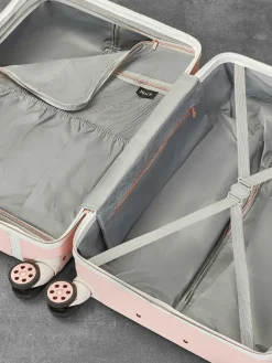 Rock Luggage Vintage Cabin Suitcase Pink Best