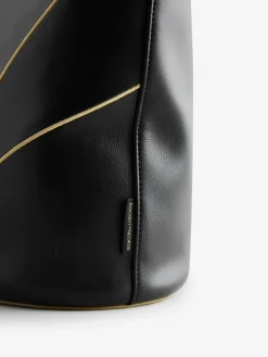 Rockett St George Black Gold Star Large Tote Bag Sale