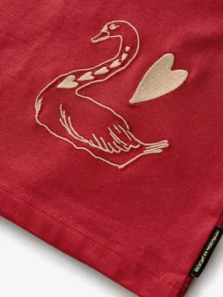 Rockett St George Red Argyle Swan Jersey Pyjamas Sale