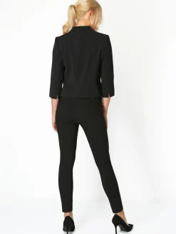 Roman 3/4 Sleeve Rochette Jacket Black Outlet