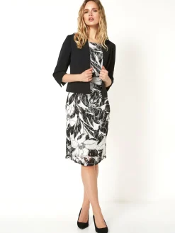 Roman 3/4 Sleeve Rochette Jacket Black Outlet