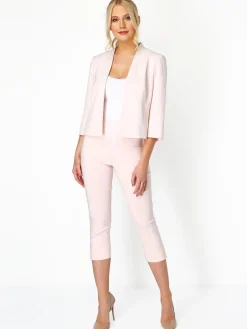 Roman 3/4 Sleeve Rochette Jacket Pink Hot