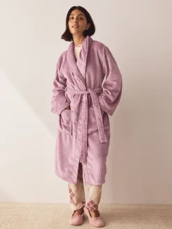 Next Waffle Cosy Robe Rose Pink Discount
