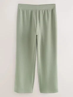 Next Sage Green Maternity Wide Leg Joggers New