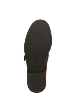 Sam Edelman Elaina Loafers Burgundy Red New