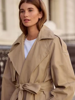 Next Sand N. Premium Trench Coat Online