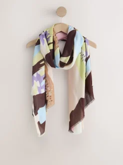 Next Scenic Pink Lightweight Scarf Sale